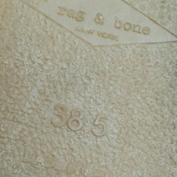 Rag & Bone Mustard Adria Espadrille Embroidered Suede Loafer Size 38.5/US 8.5 - Picture 6 of 6